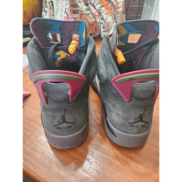 Air Jordan 6 Bordeaux 2021 Size 9 Gray Purple Suede Retro VI CT8529 main image 4